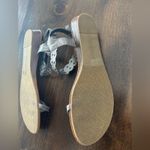 Daisy Fuentes ⭐️  Gisele Silver Summer Sandal Silver‎ Metallic Strappy Womens 11 Photo 6