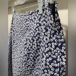 Studio Blue VTG Vintage Floral Print Casual Above Knee Skirt With Ruffle At Hem Photo 6