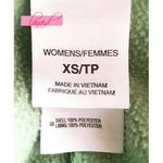 The North Face TKA 100 Full Zip Fleece Jacket Lime Green Fuzzy Teddy Warm Coat Photo 4