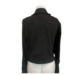 VICI  Black Faux Suede Zipper grunge rocker Jacket Photo 5