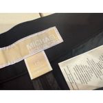 Michael Kors  Dress Pants Womens 14 Black Wide Leg Quiet Luxury Career Workwear Photo 2