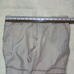 Boden Women Beige Cargo Pants Cuff Button Detail Wide Leg Cotton Size 6R Tan Photo 8