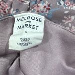 Melrose and Market Stitch Fix  Purple Floral Wrap Dress Women’s Small Photo 1