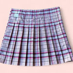 No Boundaries Pink plaid mini skirt Photo 0