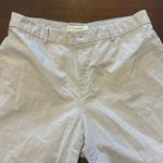 Banana Republic  Harrison pant 
tiny flare/ cropped 
Light blue pinstripe Photo 2