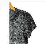 Rag and Bone  Shirt Women Small Black Heather Grey Burnout Short Sleeve Tee Gothic Photo 5