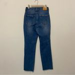 Avec Les Filles  Straight Leg Distressed Jeans Photo 5