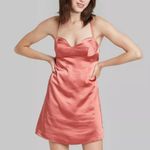 Wild Fable  Satin Slip Dress Women's‎ Medium Rose Pink Y2K Coquette Dainty Hippie Photo 0