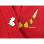 Vintage Linda Lori Womens Red Cat Cardigan‎ Sweater One Size OSFM Photo 4