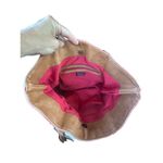 Bueno  handbag red striped shoulder bag Photo 5