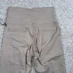 Kyodan  High Waisted Leggings Taupe Brown Ribbed Athleisure Activewear TP XS Photo 8