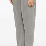 James Perse NWT Cellulose Cotton Stretch Tapered Trousers Gray Small Perse (1) Photo 0