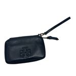 Tory Burch  Navy Leather Wristlet Wallet Photo 0