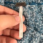 Free People  Womens Avalon Sweater Medium Blue Speckled Crewneck Knit Photo 3