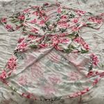 Show Me Your Mumu Brie robe in Garden of Blooms pink and white floral, one size Photo 5