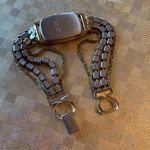 Vintage Harley Ronda watch movement Swiss rhinestone bracelet watch Photo 15