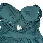 Anne cole Teal Ruched Swim Dress Photo 4