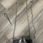 Big Buddha Crossbody, silver and black, comes  with 3 straps, has some wear see flaws in pics Photo 0