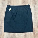 Michael Kors  | NWT Women's Charcoal Gray Side Slit Short Pencil Skirt, Size 12 Photo 1