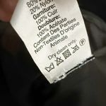 Madewell  | Green Black City Grid Cocoon Coat Faux Leather Trim Wool Zip | 12 Photo 8