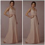 BHLDN  Adrianna Papell BROOKLYN Pale Pink Champagne Prom Formal Bridesmaid Photo 1