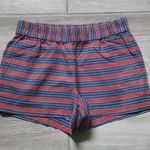 Striped Linen Blend Boardwalk Shorts J. Crew Elastic Waist Shorts Photo 0