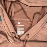 Mauve Hoodie With Bell Sleeves Tan Size XS Photo 3