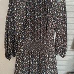 Zadig & Voltaire  Black and White Asymmetrical Sundress with Dolman Sleeves Photo 4