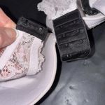 Victoria's Secret Bra Powder Pink Bling Push Up Bridal Net Lace Preppy 36C Photo 7