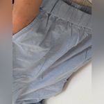 Tamsy Cotton Wide Leg Cropped Pants Light Blue Relaxed Pull On Comfy NWT 1X Photo 2