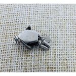 800 Sterling Silver‎ Charm Pendant Movable Cuckoo Clock Vintage European Photo 2