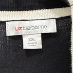 Liz Claiborne Black and White Women's Sweater size XXL Photo 1