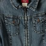 Dickies VTG.  Women’s zipper denim Jean trucker jacket. SZ. XL. Photo 6