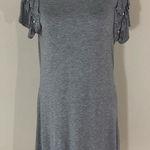 Alya  Francesca’s Grey T-shirt Dress Small Photo 0