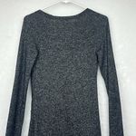 EXPRESS Petite Grey Tie Knot Sweater Long-Sleeve Dress Sz SP Photo 5