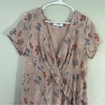 Louna Pink Elizabeth Dress Midi Floral Wedding Guest Formal Spring Ruffle Large Photo 4