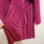 Torrid Knit Purple Longline Tie-Waist Casual Soft Anorak Lace Yoke Sweater Sz 5X Photo 5