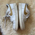 Nike WMNS Air Force 1 Low White Gold Silver style DD8959-106 Photo 5