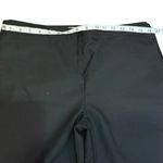 Loft Straight Leg Dress Pants Black Women’s Size 8 Side Zip Work Career Photo 5