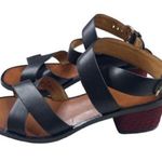 Joie  Rana Ankle Wrap Strappy Low Heel Leather Sandals Size 39 1/2 Photo 0
