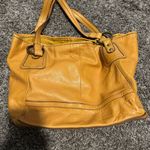 The Sak  Stylish CAMEL Leather Tote Bag Photo 1