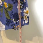 Xhilaration NWOT XL Blue floral Smocked Short Sleeve Dress New Photo 6