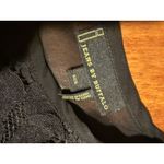 Leather And Lace Black Top Small Sheer Jeans By Buffalo Shirt Sleeveless Photo 6