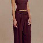 Meshki  Ellis Top Cap Sleeve Longline Suiting Photo 2