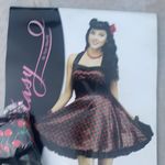 Party City Cherry Bomb Pin Up Costume for Adults Pinup size S/M & M/L New by Fun Wo… Photo 3