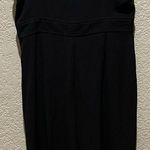 Michael Kors NWT  Crepe Tie Front Black Jumpsuit Silver Chain straps Size M P Photo 3