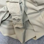 SKIMS Faux Leather Bodysuit Tan Snap Closure Long Sleeve Plus 2X Stretch NWT Photo 7