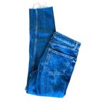 ZARA Cropped High Waist Jeans Skinny Raw Hem Women’s Sz 4 Photo 5