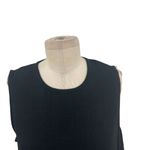 Eileen Fisher Vintage Viscose Linen Blend Midi Maxi Dress Keyhole PL Petite Photo 1