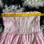 Pink Ombre Tube Top Dress, Y2K 2000s Festival Vacation‎ Girly Medium Photo 6